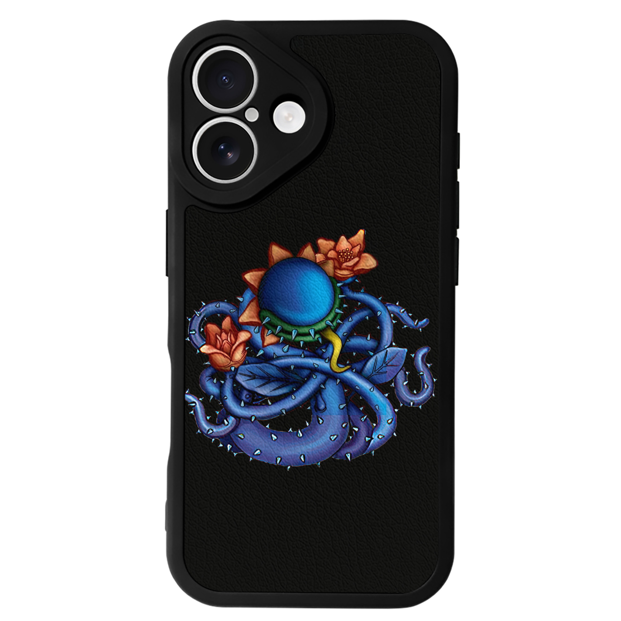 （画像用） 遊☆戯☆王 Yu-Gi-Oh! 【iPhone 16シリーズ対応】シリコンスマホケース（レザー調） 材質：シリコン
